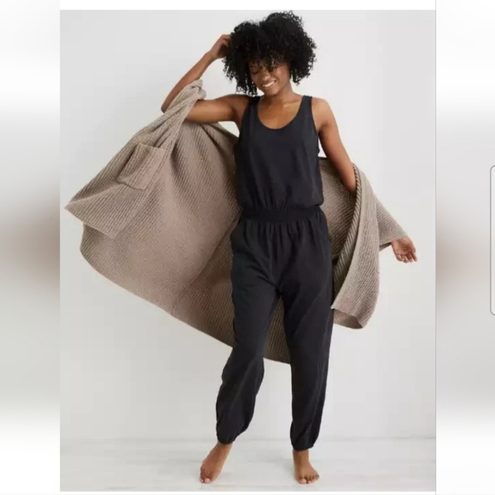 AERIE TRACK JUMPSUIT